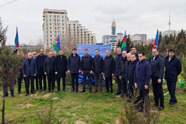 Yasamal rayonunda növbəti ekoloji aksiya keçirilib.